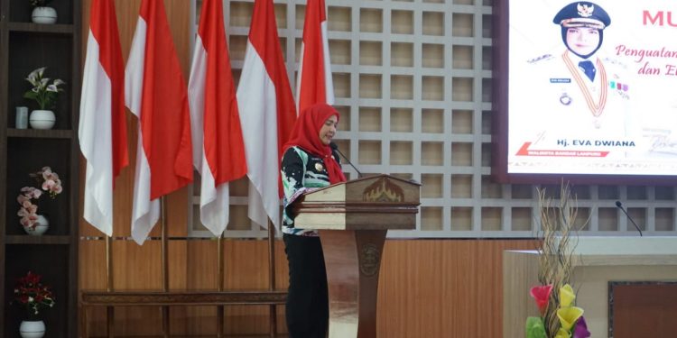 Walikota Eva Dwiana Buka Musrenbang Kota Bandar Lampung
