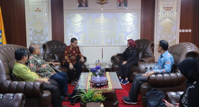 Unila dan Perpusnas Bahas Persiapan Konferensi Perpustakaan Digital Se-Indonesia
