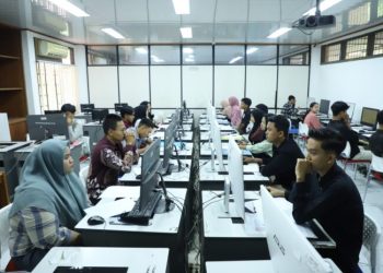 Warek Akademik Unila Tinjau Pelaksanaan SNBT Gelombang Pertama