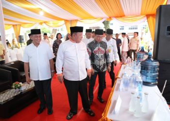 Gubernur Arinal Resmikan Produk Air Minum Kemasan RSUDAM AM-Qua