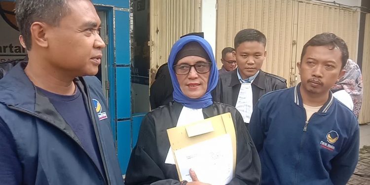 DR.(CAN ) Nurul Hidayah Pertama Daftar Penjaringan Calon Wakil Bupati Pringsewu di Partai Nasdem