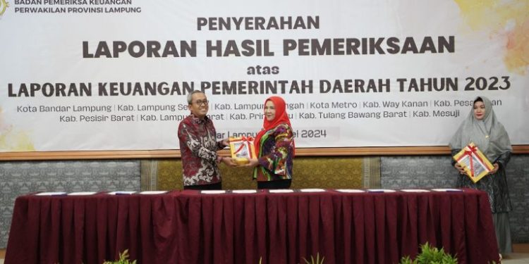 Pemkot Bandar Lampung Raih WTP, Walikota Eva: Pertahankan Tingkatkan Prestasi