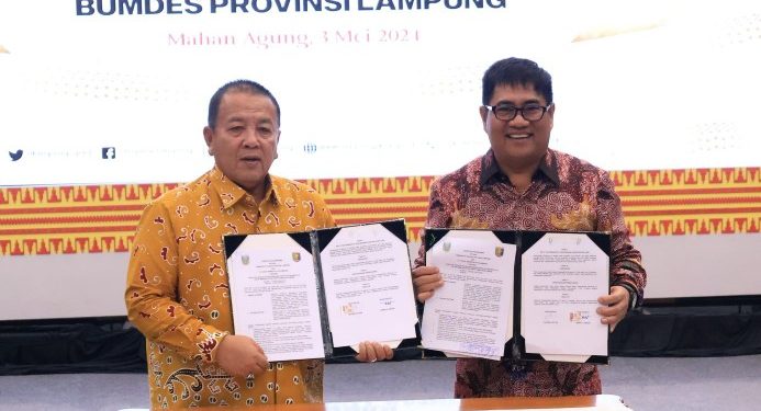 Penuhi Kebutuhan Pupuk Petani, Pemprov Lampung MoU Dengan PT. Pusri Palembang