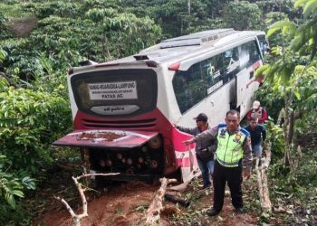 Bus Masuk Jurang di Lampung Barat, Polisi Sebut Pandangan Sopir Terhalang Kabut