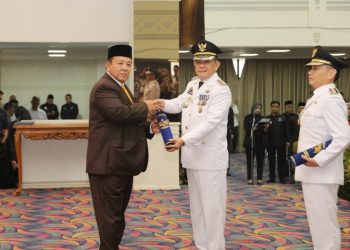 Gubernur Arinal Lantik Febrizal Levi sebagai Pj. Bupati Mesuji dan Perpanjang Masa Jabatan Pj. Bupati Tulang Bawang Barat