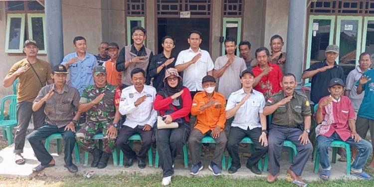 Ketahanan Pangan Nasional, Pekon Panggung Rejo Lakukan Percepatan Masa Tanam