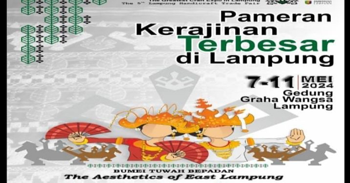 Dekranasda Kembali Gelar Lampung Craf 2024