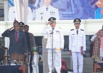 Upacara HUT Pesibar Ke 11, Wakil Bupati A. Zulqoini Ajak Tingkatkan Akuntabilitas dan Pelayanan Publik