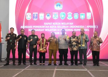 Walikota Eva Dwiana Buka Rakerwil Apeksi Komisariat Wilayah II Se-Sumbagsel