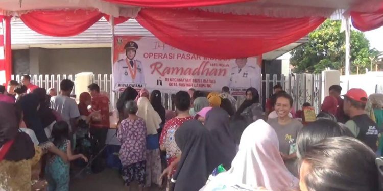 Pemkot Bandar Lampung Gelar Pasar Murah Tahap Ketiga