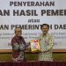 Bupati Pesisir Barat Agus Istiqlal Serahkan LHP Atas Laporan Keuangan Tahun 2023