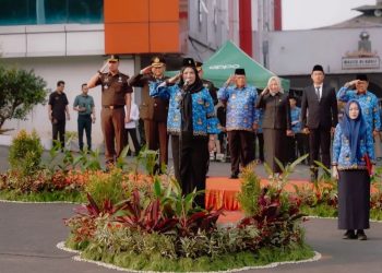 Upacara Hari Lahir Pancasila, Walikota Eva : Jadikan Kota Bandar Lampung Sebagai Percontohan