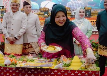 HUT Bandar Lampung Ke-342 , Walikota Eva Dwiana Ajak Masyarakat Perkokoh Lanjutkan Pembangunan