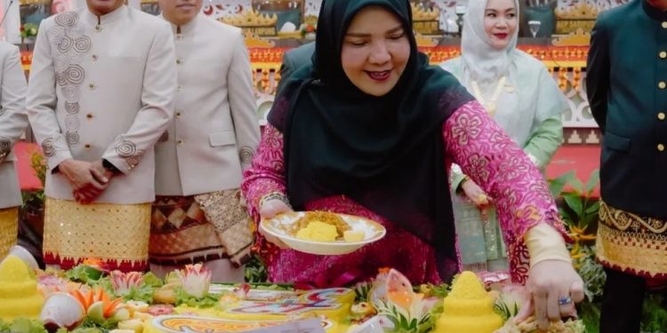 HUT Bandar Lampung Ke-342 , Walikota Eva Dwiana Ajak Masyarakat Perkokoh Lanjutkan Pembangunan