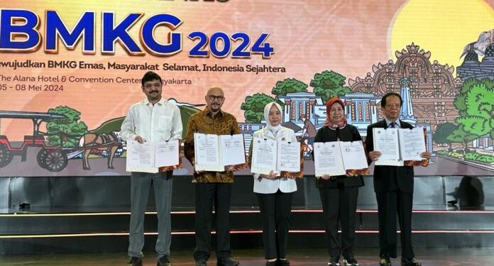 Unila Kerja Sama Dengan BMKG di Bidang Meteorologi, Klimatologi, dan Geofisika