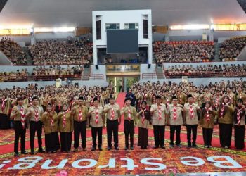 Diklat Pramuka FKIP Unila Diikuti 1.678 Mahasiswa