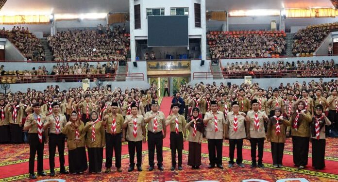 Diklat Pramuka FKIP Unila Diikuti 1.678 Mahasiswa