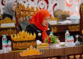 Walikota Eva Hadiri Rapat Paripurna Penyampaian 6 Raperda Usulan DPRD