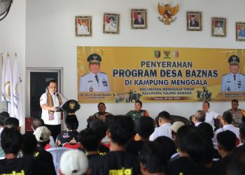 Gubernur Arinal Serahkan Bantuan untuk Desa Baznas di Menggala Timur, Tulang Bawang