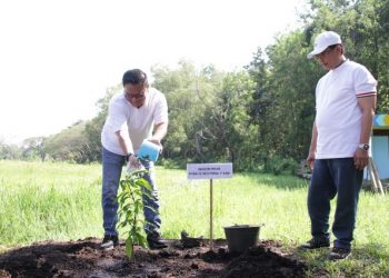Hari Lingkungan Hidup Sedunia, PTPN IV KSO Regional 7 Tanam Pohon dan Tebar Ikan di Bekri