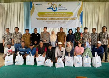 HUT PTPN Group,PTPN I Regional 7 Bagikan Paket Sembako
