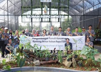 Kebun Raya Itera bersama PLN Resmikan Rumah Konservasi Kantong Semar
