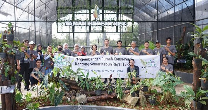 Kebun Raya Itera bersama PLN Resmikan Rumah Konservasi Kantong Semar