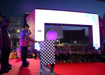 Ribuan Peserta Antusias Ikuti Bhayangkara Run
