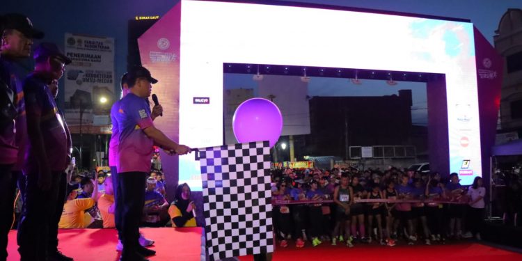 Ribuan Peserta Antusias Ikuti Bhayangkara Run