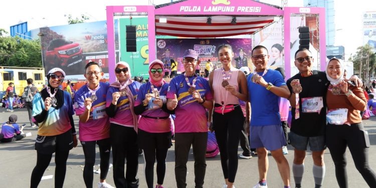 Peringati Hari Bhayangkara ke-78, Sekdaprov Fahrizal Ikuti “Bhayangkara Run”