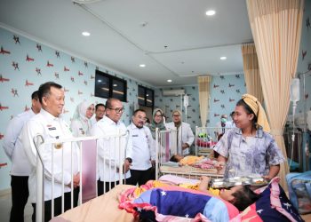 Pj. Gubernur Samsudin Kunjungan Kerja ke RSUD Abdoel Moelek