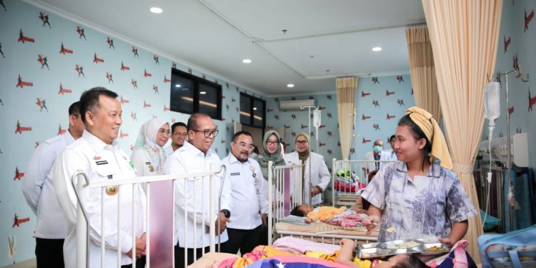 Pj. Gubernur Samsudin Kunjungan Kerja ke RSUD Abdoel Moelek