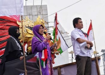 Salimah Lampung Orasi Pernyataan Sikap Pada Aksi Bela Palestina Jilid 2