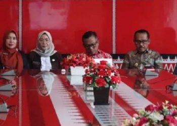 Pejabat Pemkot Bandar Lampung Ikuti Zoom Meeting Peluncuran Laporan Tahunan Ombudsman RI