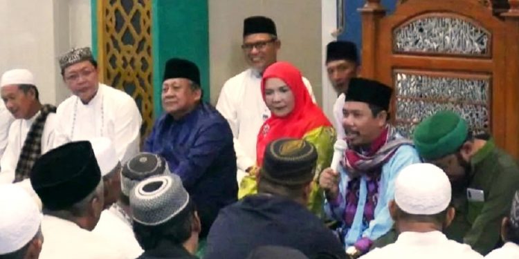 Walikota Eva Safari Ramadhan di Masjid Nurul Huda Susunan Baru