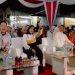 Walikota Eva Dwiana Bersama Ribuan Warga Nobar Semifinal Piala AFC U-23 di Tugu Adipura