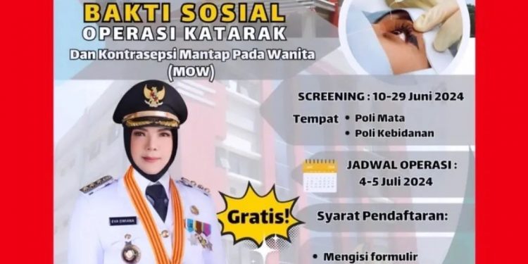 HUT Kota Bandar Lampung, Pemkot Gelar Operasi Katarak Gratis