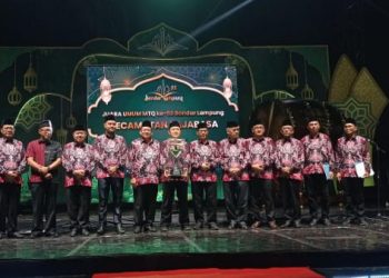 Wakil Walikota Deddy Amarullah Resmi Tutup MTQ Ke – 53 Tingkat Kota Bandar Lampung