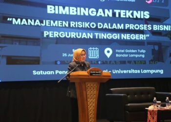 SPI Unila Gelar Bimtek Manajemen Risiko dalam Proses Bisnis PTN