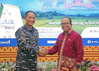 Pj. Gubernur Samsudin Gelar Ramah Tamah dengan Wakasal Laksmana Madya TNI Erwin S. Aldedharma