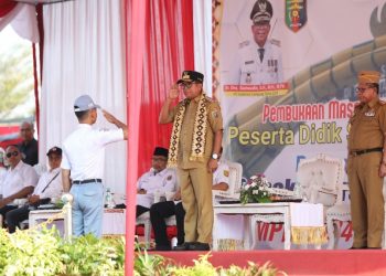 Jadi Pembina Apel Pembukaan MPLS , Pj. Gubernur Samsudin Ingatkan Bahaya Perundungan hingga Intoleransi