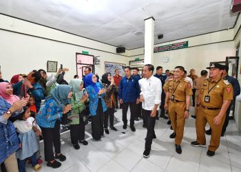 Presiden Joko Widodo Melakukan Kunjungan ke RSUD Alimuddin Umar, Lampung Barat