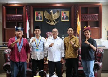 Pj. Gubernur Samsudin Bersama Gerakan Solidaritas Pemuda Lampung Bahas Isu Strategis Pembangunan