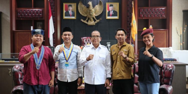Pj. Gubernur Samsudin Bersama Gerakan Solidaritas Pemuda Lampung Bahas Isu Strategis Pembangunan