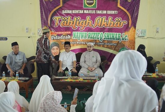 Kandidat Calon Bupati Lampung Utara Hamartoni Aktif Hadir di Acara Pengajian