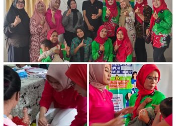 PIN Mawar 3 RT 8 Berjalan Lancar, Lurah Sepang Jaya Lakukan Monitoring