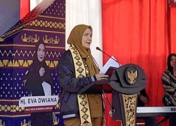 Walikota Eva Buka Porcam Telukbetung Utara, Bangkitkan Minat Olahraga Masyarakat