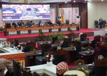Sidang Paripurna Istimewa HUT Kota Bandar Lampung, Walikota Eva : Wujudkan Visi MIsi RPJMD