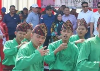 Pawai Budaya dan Kendaraan Hias Meriahkan HUT Bandar Lampung ke-342