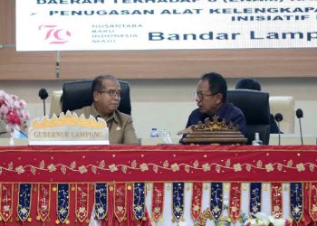 Pj. Gubernur Samsudin Sampaikan Pandangan Terhadap 6 Raperda Usul Inisiatif DPRD Lampung